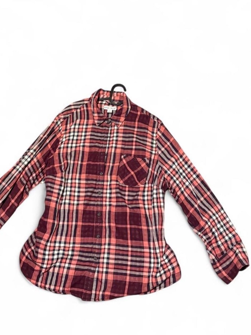 Plaid Button-Up
